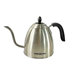 Bonavita Gooseneck Stovetop Kettle Model BV3825ST Stainless Steel 1 Litter